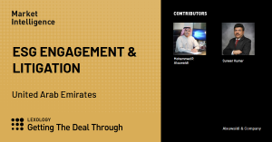 ESG Engagement & Litigation 2023-UAE