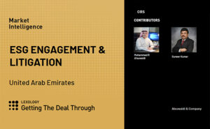 ESG Engagement & Litigation 2024-UAE