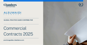 Alsuwaidi and Company recognised as a Global Practice Guide contributor for the Chambers Commercial Contracts 2025 guide.
