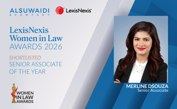 Merline Dsouza shortlisted for Senior Associate of the Year at the LexisNexis Women in Law Awards 2026